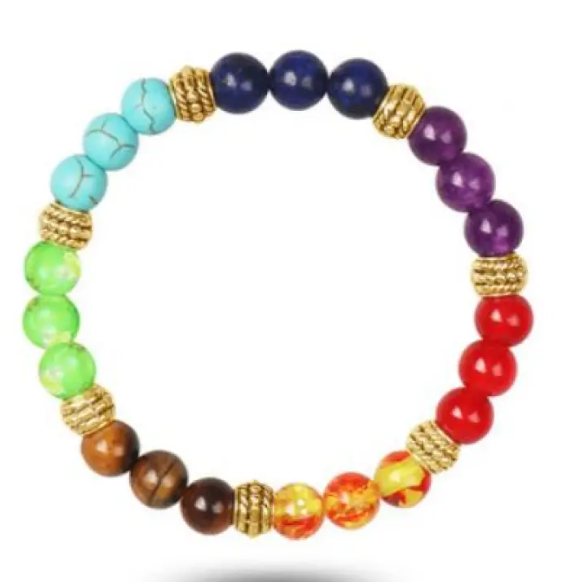 Chakra Energy Bead Bracelet