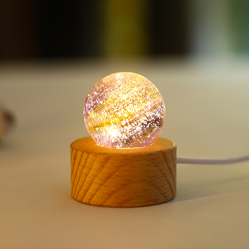 Glass Bead Crystal Ball Decoration